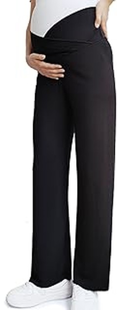 Descubre opciones cómodas a los pantalones casual premamá