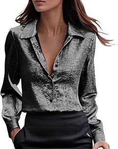 Descubre alternativas a las blusas de satén para un look elegante