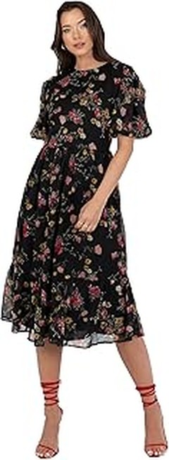 Cómo combinar vestidos estampados de flores con los mejores accesorios