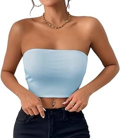 Comparativa de Diferentes Estilos de Crop Tops para Mujer