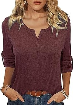 Cómo elegir la talla adecuada de camisetas de manga larga para mujer