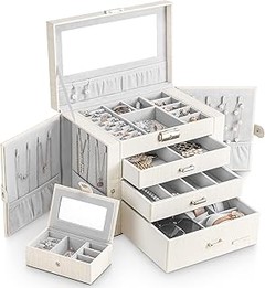 Mejores lugares para comprar joyeros de calidad para mujer