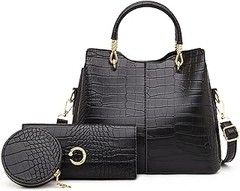 ¿Dónde comprar sets de bolso bandolera y cartera a juego para mujer?