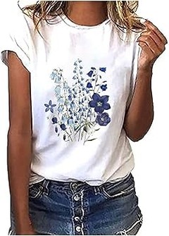 Todo lo que necesitas saber para elegir camisetas de manga corta casual para mujer