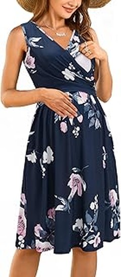 Conoce las mejores marcas de vestidos casual premamá