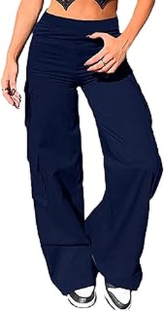 Reseñas y experiencias de pantalones cargo casual para mujer