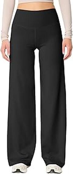 ¿Qué son los pantalones de vestir de pierna ancha para mujer?