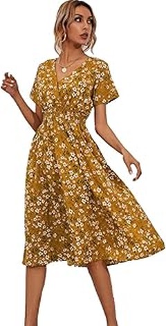 Los mejores vestidos casuales para mujeres de baja estatura