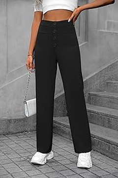 Tendencias actuales en pantalones de vestir rectos para mujer