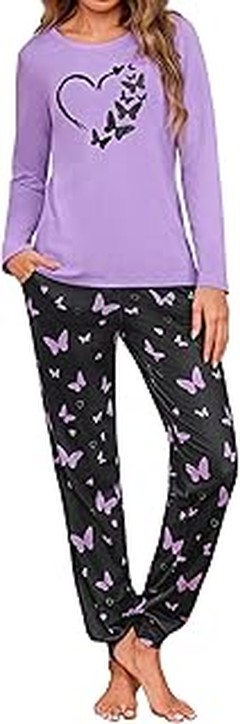 Descubre los diferentes tipos de pijamas largos para mujer