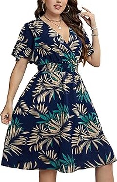 La comodidad de los vestidos casuales para tallas grandes en mujer