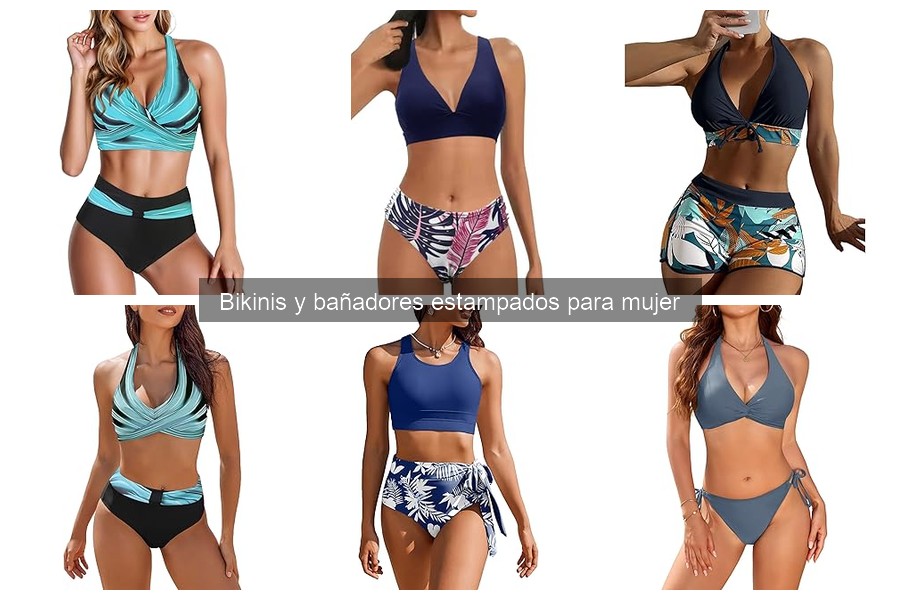 Alternativas a bikinis y bañadores estampados para mujer