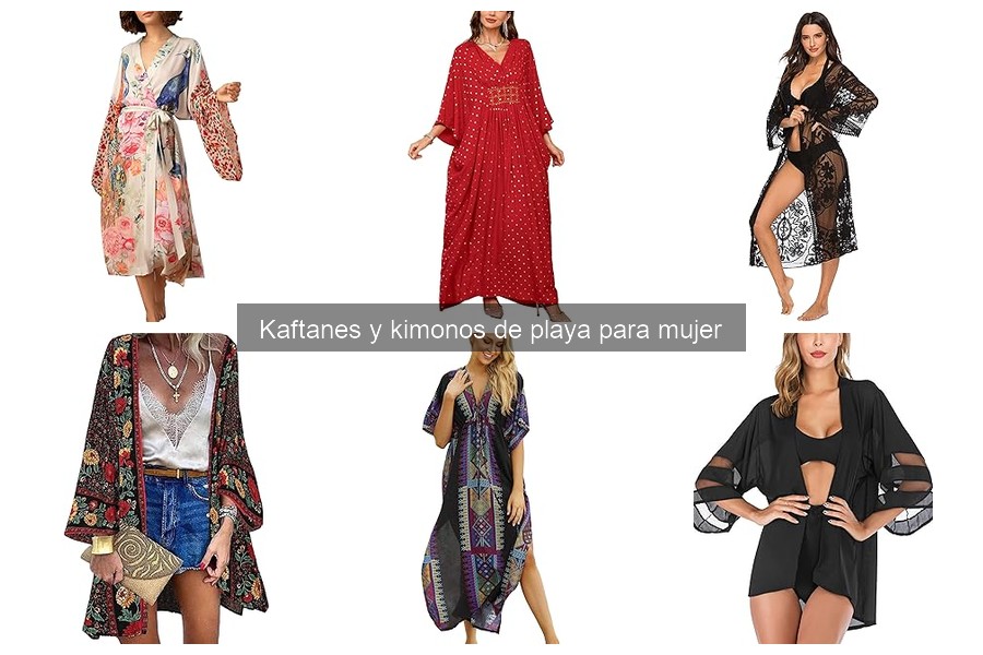 Alternativas a Kaftanes y Kimonos de Playa para Mujer