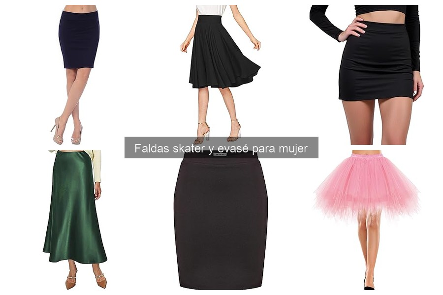 Alternativas a la falda skater: estilos y opciones para mujer