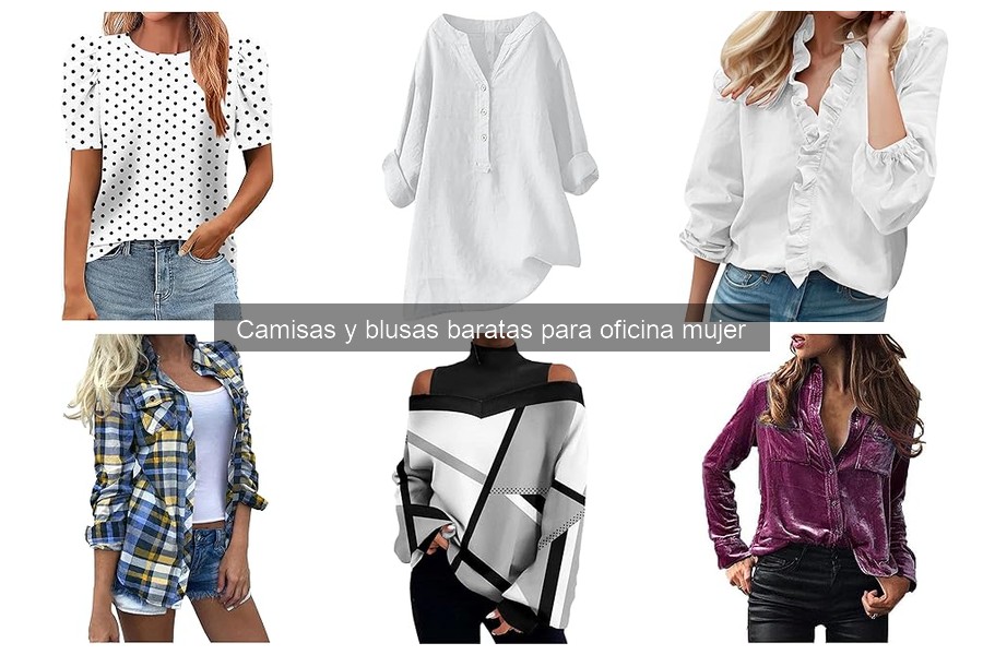 Alternativas a las camisas de oficina para mujer