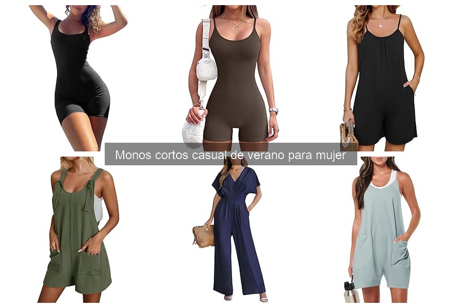 Alternativas a los monos cortos de verano para mujer