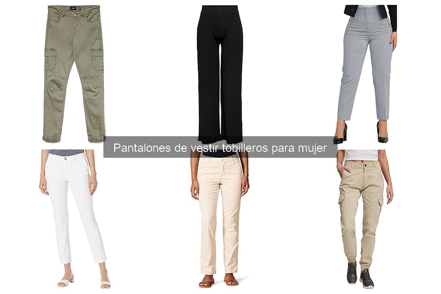 Alternativas a los pantalones de vestir tobilleros para mujer