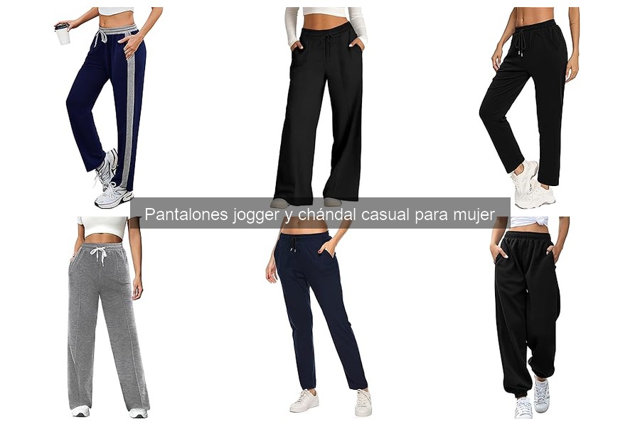 Alternativas a los pantalones jogger para mujer cómodos