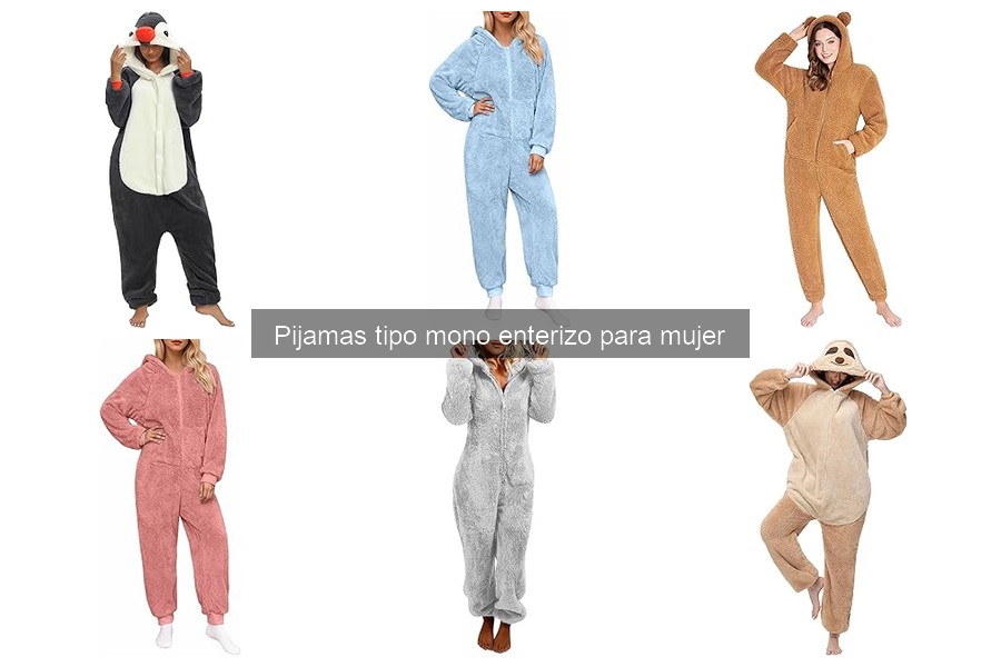 Alternativas a los Pijamas Tipo Mono Enterizo para Mujer