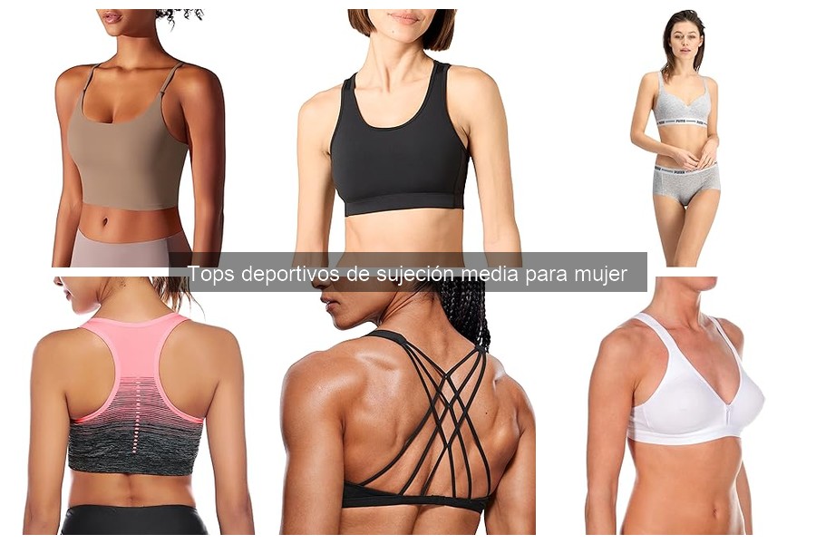 Alternativas a los Tops Deportivos de Sujeción Media para Mujer