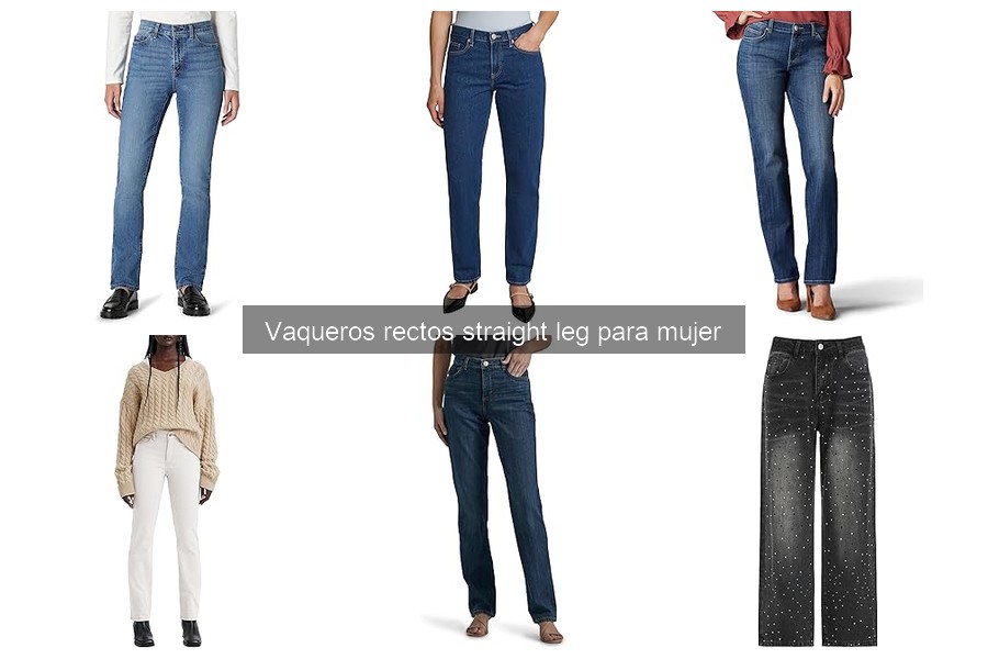 Alternativas a los Vaqueros Rectos para Mujer