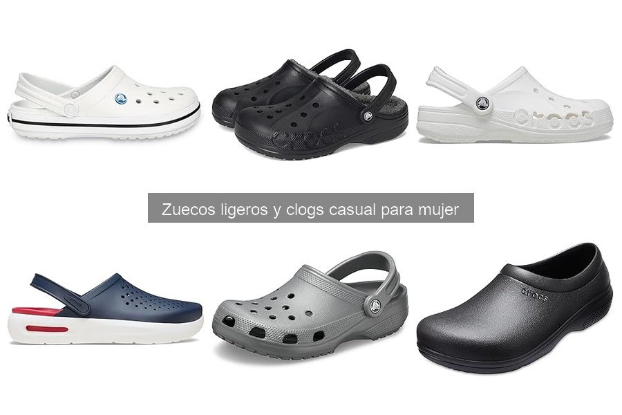 Alternativas a los Zuecos Ligeros para Mujer en Verano
