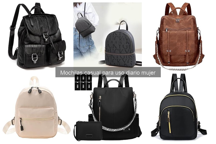 Alternativas a mochilas casual para uso diario en mujer