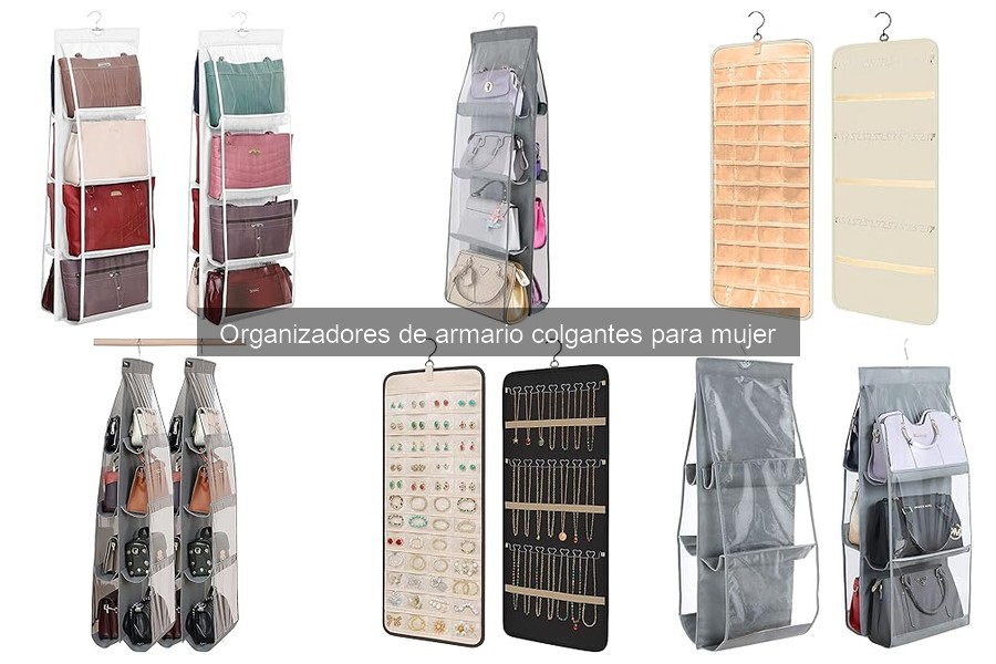Alternativas a organizadores colgantes de armario para mujer