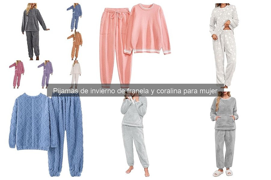 Alternativas a pijamas de invierno de franela y coralina