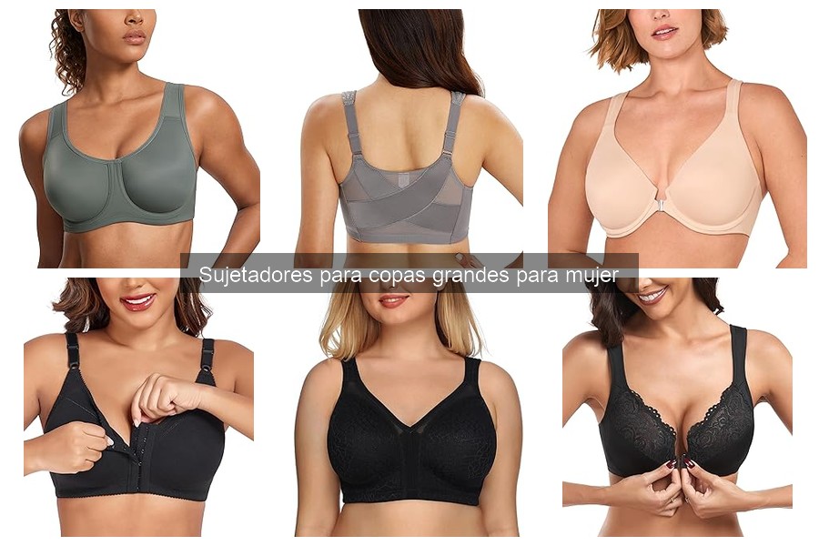 Alternativas a Sujetadores para Copas Grandes en Mujer
