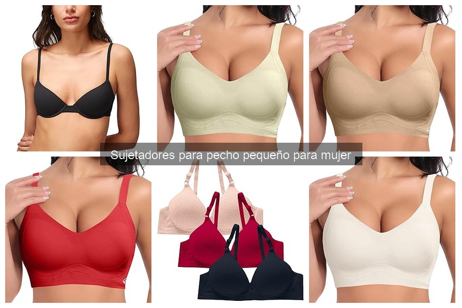 Alternativas a sujetadores para pecho pequeño que debes conocer