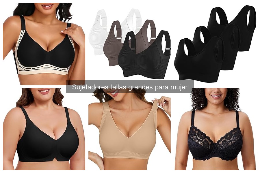 Alternativas a Sujetadores Tallas Grandes para Mujer