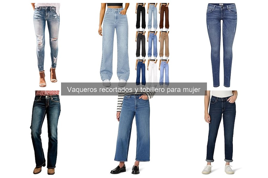 Alternativas a Vaqueros Recortados y Tobilleros para Mujer