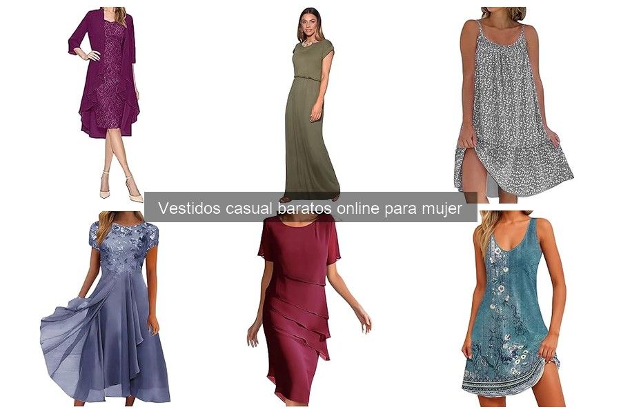 Alternativas a Vestidos Casual Baratos para Mujeres sin Talla