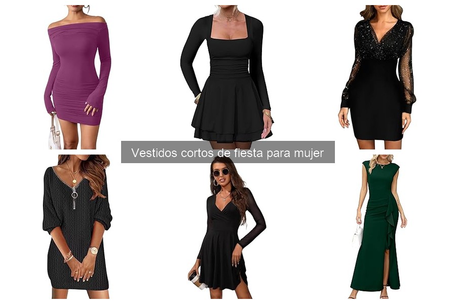 Alternativas a vestidos cortos de fiesta para eventos formales