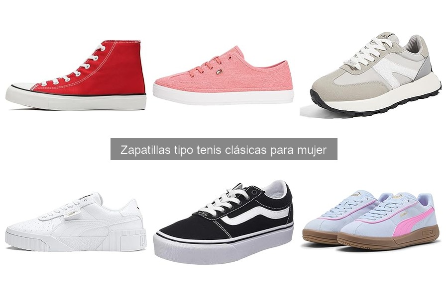 Alternativas a Zapatillas Tipo Tenis Clásicas para Mujer
