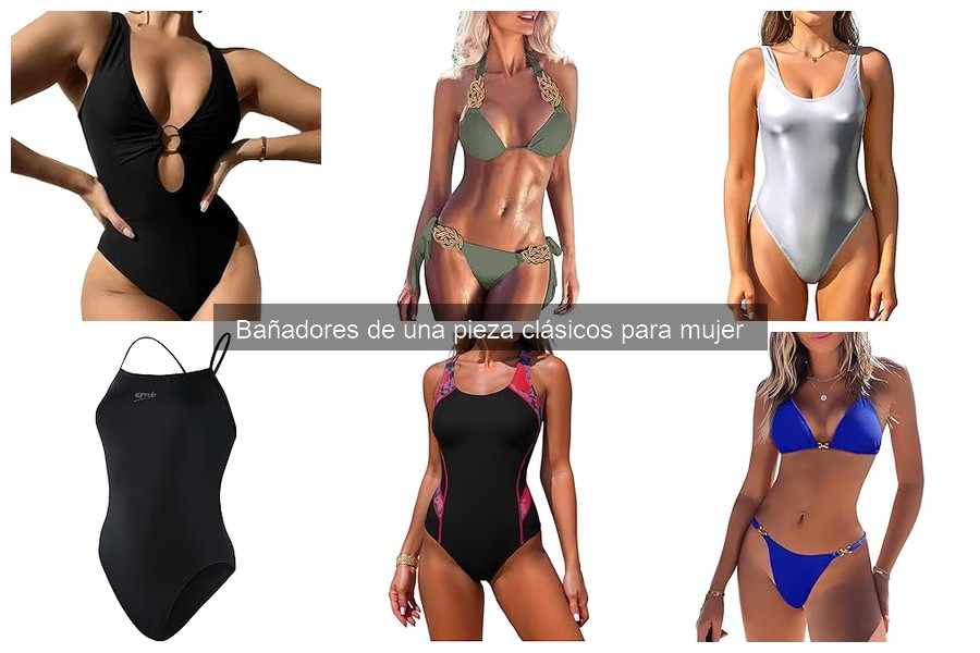 Alternativas al bañador de una pieza clásico para mujer