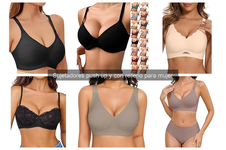 Alternativas al sujetador push up: opciones cómodas para ti