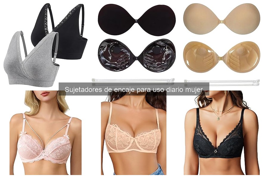 Alternativas cómodas a los sujetadores de encaje para diario