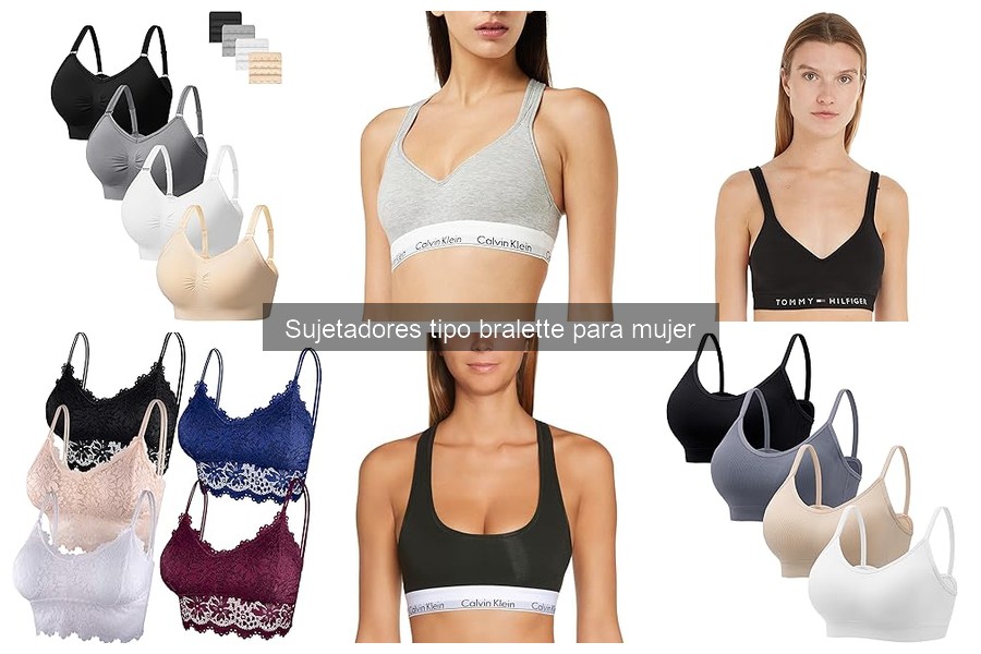 Alternativas cómodas a los sujetadores tipo bralette