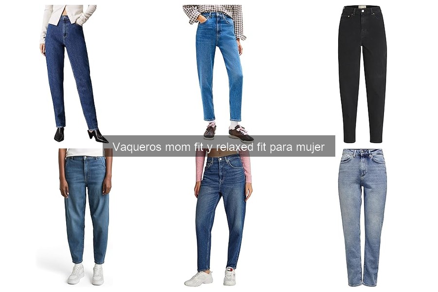 Alternativas cómodas a los vaqueros mom fit para mujer