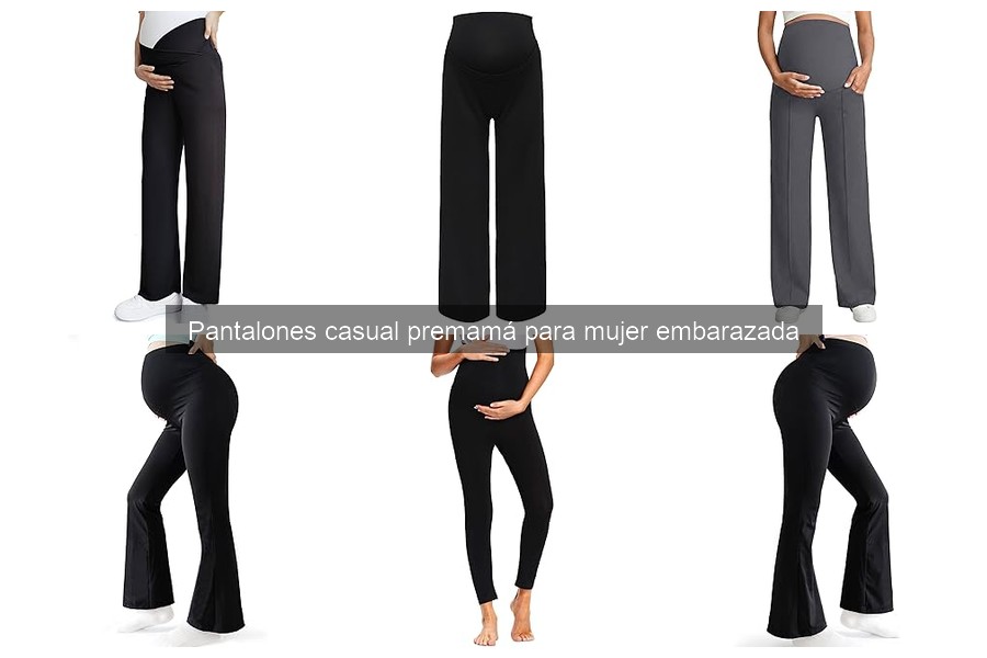 Alternativas cómodas a pantalones casual premamá para embarazadas