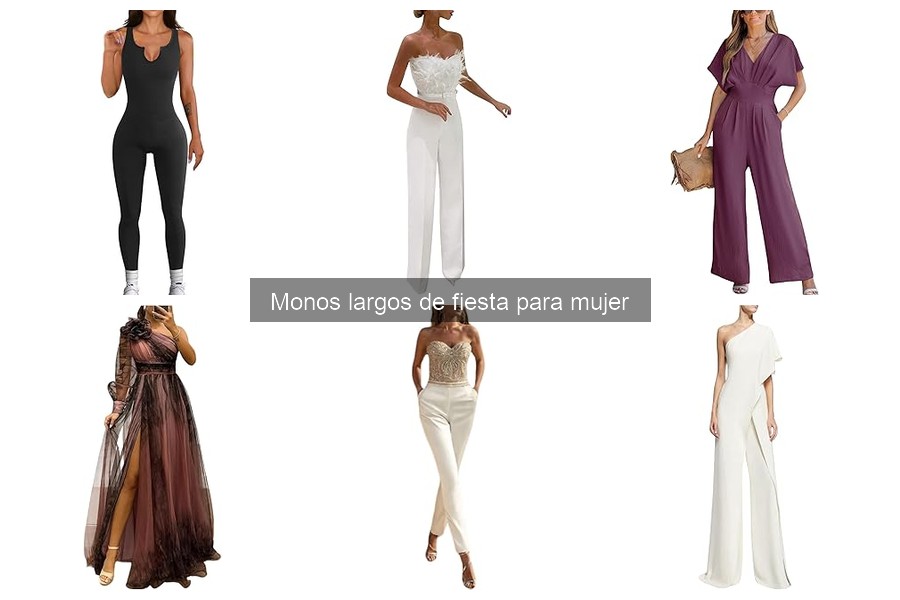Alternativas Elegantes a Monos Largos de Fiesta para Mujer