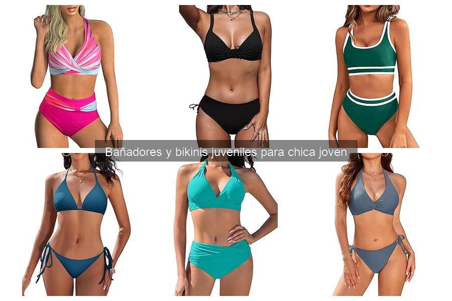 Bañadores y bikinis juveniles: estampados populares para verano