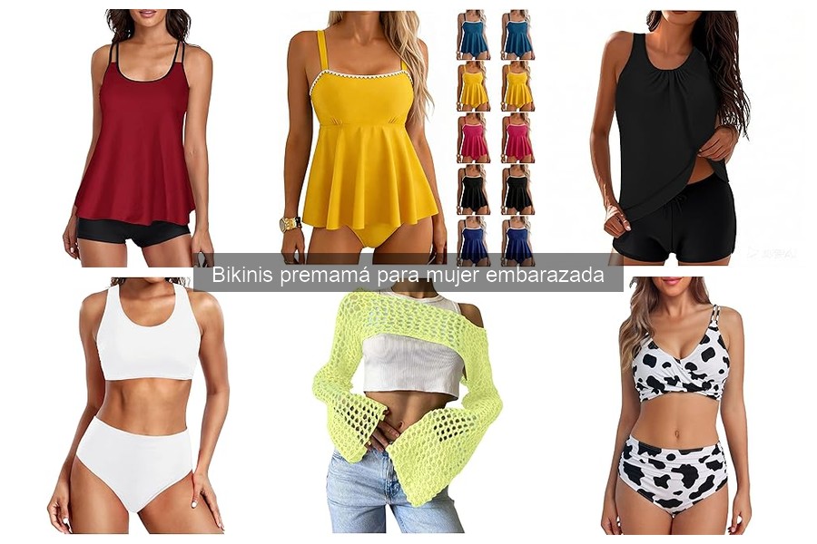 Beneficios de usar bikinis premamá durante el embarazo
