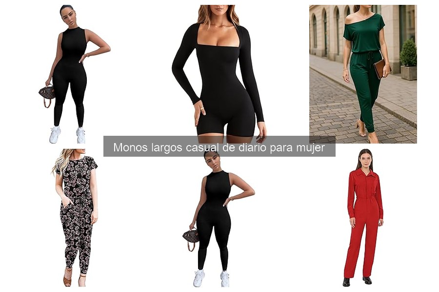 Beneficios de usar monos largos casuales para mujer
