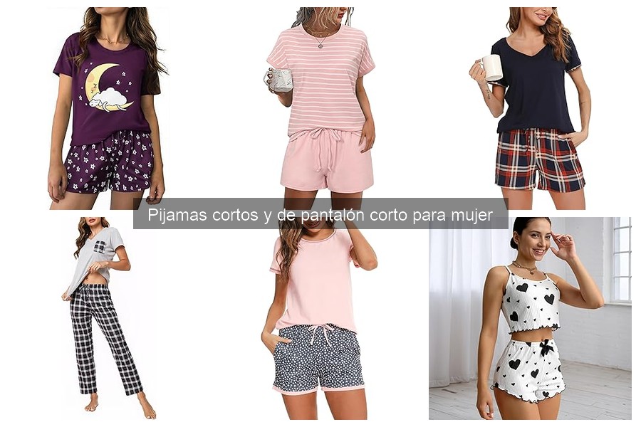 Beneficios de usar pijamas cortos para mujer cómodos