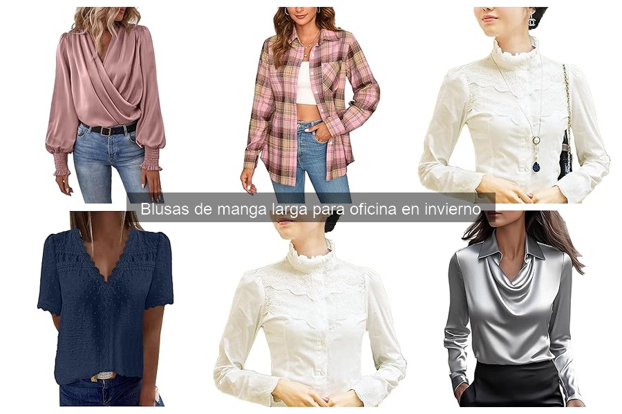 Blusas de manga larga para oficina en invierno: características y estilos