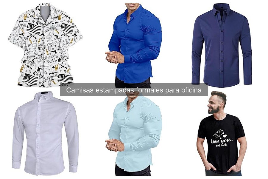 Camisas Estampadas Formales para Oficina: Características y Estilos