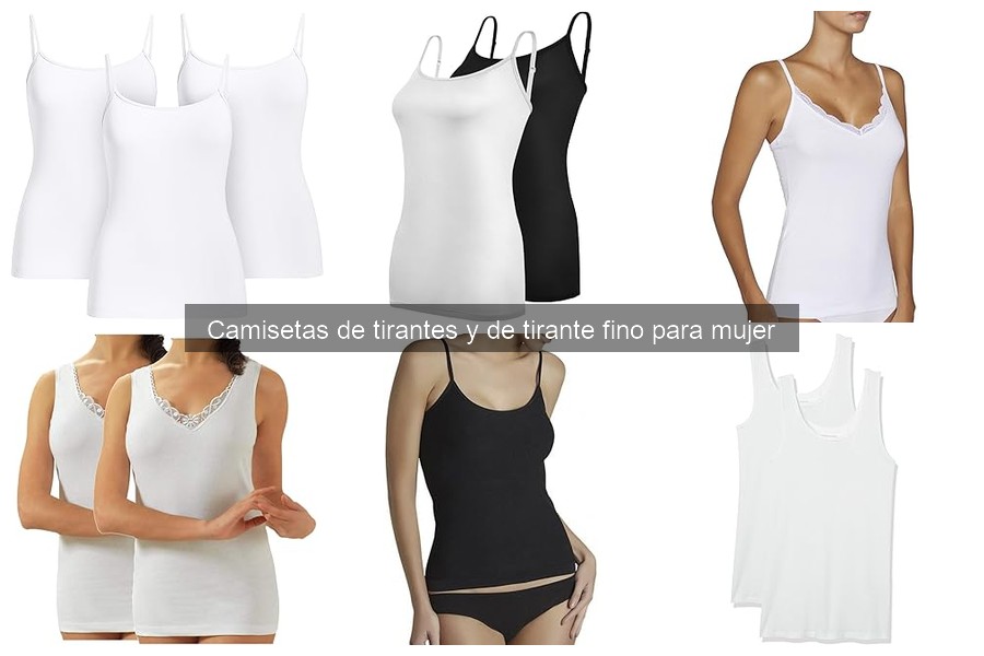 Camisetas de Tirantes para Ocasiones Formales e Informales